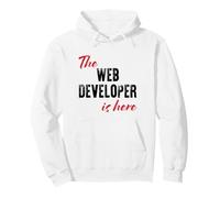 The Web Developer is here - Funny Pullover Hoodie