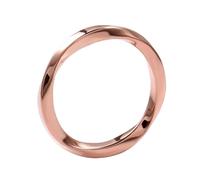The Wedding Band, Engagement Ring Set Polished Round 14K Rose Gold Size Q 1/2 Valentines Day Gifts