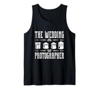 The Wedding Photographer Camera Lover Photography Tank Top