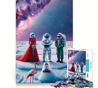 The Wedding Surreal Art Jigsaw Puzzle for Adults 1000 Pieces Think Smart Toy Home Enjoy Accurate Cut Wall Art Decor (38x52cm)