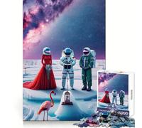 The Wedding Surreal Art Teenagers Puzzles 1000 Piece Jigsaws Boost Recall Relax Time Accurate Edge Amazing Present (38x26cm)