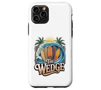 The Wedge Newport at the Beach Shore Break Surf Scene Case for iPhone 11 Pro