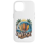 The Wedge Newport at the Beach Shore Break Surf Scene Case for iPhone 14