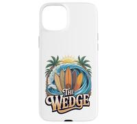 The Wedge Newport at the Beach Shore Break Surf Scene Case for iPhone 15 Plus