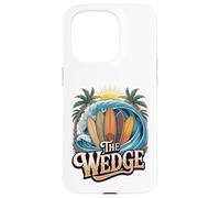 The Wedge Newport at the Beach Shore Break Surf Scene Case for iPhone 15 Pro