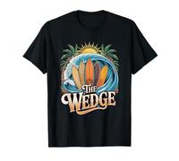 The Wedge Newport at the Beach Shore Break Surf Scene T-Shirt