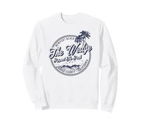 The Wedge - Newport Beach California Retro Surf Badge Sweatshirt