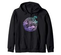 The Wedge Newport Beach Respect The Peak Surf Zip Hoodie
