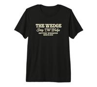 The Wedge Newport Beach Retro Surf Culture Wave Design Premium T-Shirt