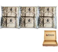 The Wee Copper Pot Traditional Scottish Macaroon - 120g (Pack of 6) - Handcrafted Toasted Coconut & Sweet Fondant Bars - Authentic Scottish Confectionery - 720g Bulk Bundle
