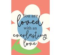 The Wee Sparrow You Are Loved Flower A5 Notebook