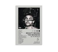 The Weekend-Beauty Behind The Madness Music Poster Album Cover Poster Decorative Painting Canvas Wall Painting Living Room Bedroom Wall Art Modern Picture Print Home Decor 16x24inch(40x60cm)Unframe-st