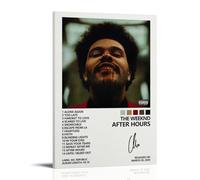 The Weeknd After Hours Poster; Room Aesthetics, Canvas Oil Painting, Album/movie Poster Hanging Picture
