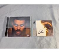 The Weeknd Hurry Up Tomorrow CD Album With Signed Art Card Autograph Weekend