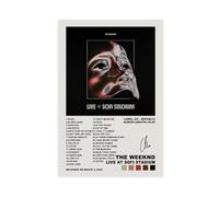 The Weeknd Live At Sofi Stadium Album Cover Posters Music Poster Canvas Wall Art Room Aesthetic Christmas Gifts Unframe 12x18inch(30x45cm)