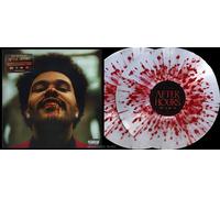 The WEEKND LP x 2 After Hours CLEAR / RED BLOOD SPLATTER VINYL Ltd Edn SEALED