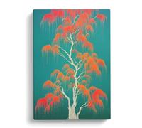 The Weeping Willow Tree Vol.3 Canvas Print | Gallery Wrapped 30mm Frame Wall Art | 30x20 inches | Ready to Hang | Modern Landscape Picture | Living Room Bedroom Lounge Office