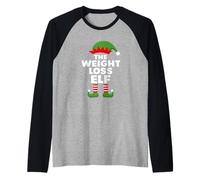 The Weight Loss Elf Raglan Baseball Tee