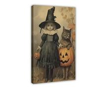 The Weirding Sisters Canvas Poster Bedroom Decor Landscape Office Room Decor Gift 16x24inch(40x60cm)