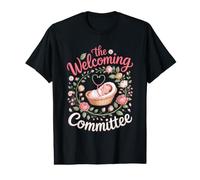 The Welcoming Committee Obstetric Nurse Labor Delivery Value Graphic T-Shirt