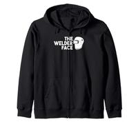 The welder face The welder face Zip Hoodie