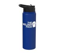 The Welder face Welding Face Stainless Steel Insulated Water Bottle