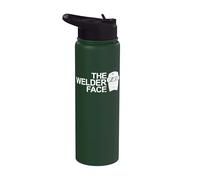 The Welder face Welding Face Stainless Steel Insulated Water Bottle