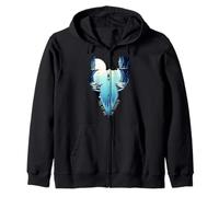 The Well and the Pendulum Edgar Allan Poe Zip Hoodie