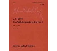 The Well Tempered Clavier BWV 870-893 Part II piano (easy - intermediate) Urtext
