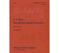 The Well Tempered Clavier BWV 870-893 Teil II sheet music Edited from the aut