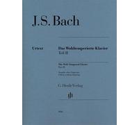 The Well-Tempered Clavier Part 2 piano Bach Urtext G. Henle Verlag