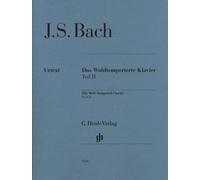 The Well-Tempered Clavier Part 2 - Urtext - piano - (HN 1016): Instrumentation: Piano solo