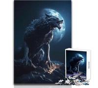 The Werewolf Puzzles for Adults 1000 Piece Brain Challenge Learning Game Thoughtful Surprise for Celebrations Size 50x75cm