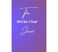 The 'What Was I Doing?' Journal: "Because Your Ideas Deserve to Be Remembered"