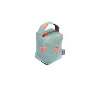 The Wheat Bag Door Stop Handmade Home Decoration - Fancy Flamingo Teal