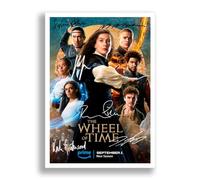 The Wheel of Time Cast Signed Poster Photo Print Autograph TV Show Series Season Framed Memorabilia Gift Rosamund Pike Daniel Henney (A4 Poster Only)