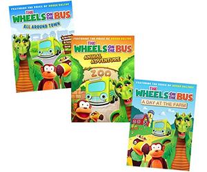 The Wheels on the Bus 3-Volume Educational & Learning DVD Collection: All Around Town / Animal Adventures / A Day at the Farm [Kids Triple Feature 3-Pack]