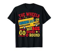 The Wheels On The Bus Go Round & Round Preschool Music T-Shirt