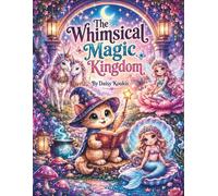 The Whimsical Magic Kingdom: Fantasy Coloring Book for Adults, Teens and Kids Filled with Magical Creatures, Unicorns, Fairies and Enchanted Worlds