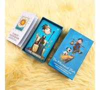 The Whimsical Path Tarot Card Game, 78 Cards with Guidebook, Divination Tool, Illustrated Style, 12x7cm, for Ages 14+