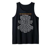 The Whiskey Prayer - Funny Irish & Scotch Lover Parody Tank Top