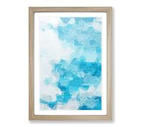The Whisper in Abstract Framed Print | A2 Oak Framed Wall Art | Ready to Hang | Abstract Fantasy Picture | Living Room Bedroom Lounge Office