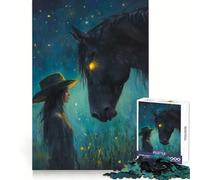 The Whispering Horse Jigsaw Puzzles for Teenagers 1000 Pieces Logic Game Home Pastime Precise Cut Festival Gift (50x75cm)