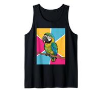 The Whispering Parrot of Paradise Island's Tank Top