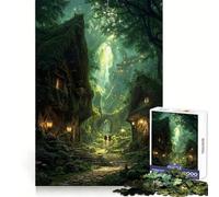 The Whispering Vale Jigsaw Puzzle for Adults 1000 Pieces Think Smart Toy Home Enjoy Accurate Cut Wall Art Decor (50x75cm)