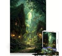 The Whispering Vale Puzzles for Adults 1000 Pieces Brain Challenge Toy Calm Mind Clear Cut Art Collection Piece (38x26cm)