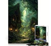 The Whispering Vale Teenagers 1000 Piece Jigsaw Puzzle Memory Gain Light Relax Design Assembly Wall Art Decor (38x52cm)