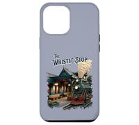 The Whistle Stop : Train Station and Steam Train vintage Case for iPhone 12 Pro Max