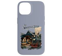 The Whistle Stop : Train Station and Steam Train vintage Case for iPhone 14