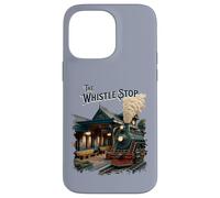 The Whistle Stop : Train Station and Steam Train vintage Case for iPhone 14 Pro Max